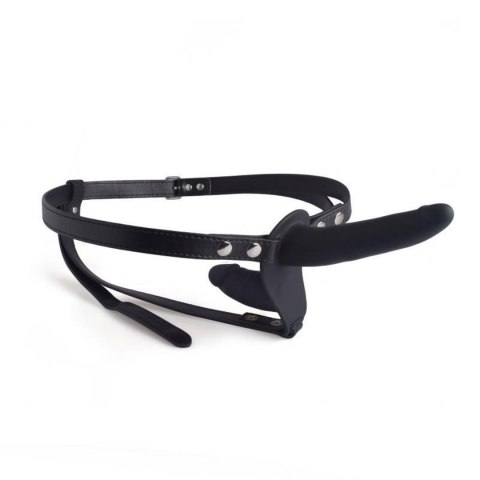 Cintura doppio fallo strap-on Black Cintura doppio fallo strap-on Black