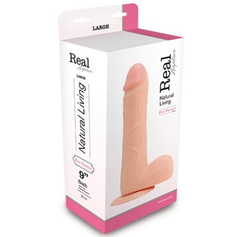 Dildo-REALISTIC DILDO REAL RAPTURE FLESH 9"""""""""""""""" Dildo-REALISTIC DILDO REAL RAPTURE FLESH 9""""""""""""""""