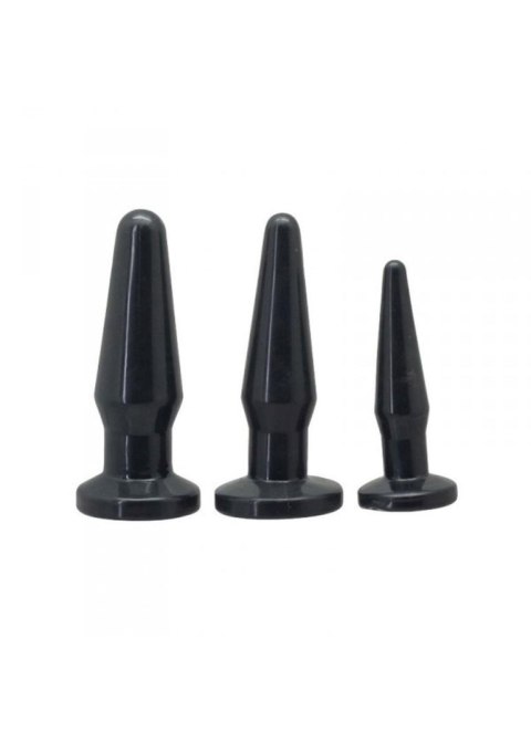 Plug-TPE ANAL PLUG 3 SIZES/ SET Plug-TPE ANAL PLUG 3 SIZES/ SET