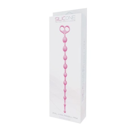 Plug/kulki-FALLO ANALE ANAL JUGGLING BALL SILICONE PINK Plug/kulki-FALLO ANALE ANAL JUGGLING BALL SILICONE PINK