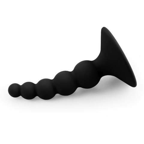 Lure me Beaded Anal Plug Black Lure me Beaded Anal Plug Black
