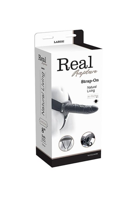 Proteza-VIBRATORE STRAP ON CAVO REAL RAPTURE 8 BLACK Proteza-VIBRATORE STRAP ON CAVO REAL RAPTURE 8 BLACK