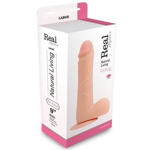 Wibrator-REALISTIC VIBRATOR REAL RAPTURE FLESH 9"""""""""""""""" Wibrator-REALISTIC VIBRATOR REAL RAPTURE FLESH 9""""""""""""""""