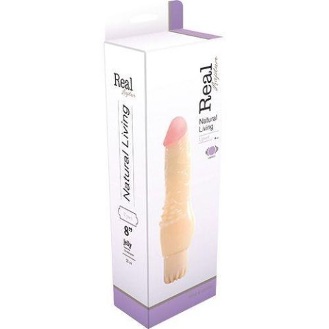 Wibrator-REALISTIC VIBRATOR REAL RAPTURE UPSET JELLY FLESH 8"""""""""""""""" Wibrator-REALISTIC VIBRATOR REAL RAPTURE UPSET JELLY FLESH 8""""""""""""""""
