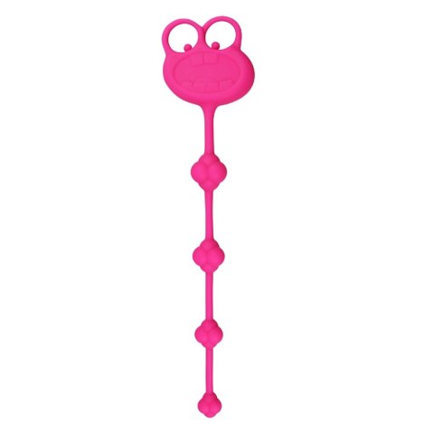 10"" Silicone Frog Anal Beads 10"" Silicone Frog Anal Beads
