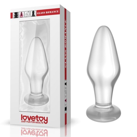 4.3"" Glass Romance Clear 4.3"" Glass Romance Clear