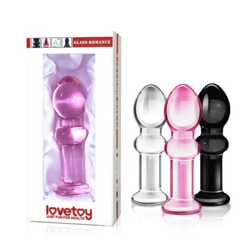 4.5"" Glass Romance Clear 4.5"" Glass Romance Clear