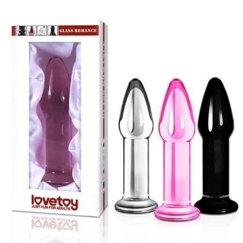 5" Glass Romance Black 5" Glass Romance Black