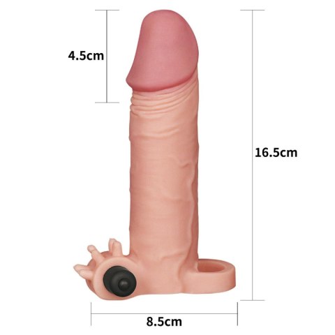 Add 2"" Pleasure X Tender Vibrating Penis Sleeve Flesh Add 2"" Pleasure X Tender Vibrating Penis Sleeve Flesh
