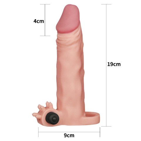 Add 2"" Pleasure X Tender Vibrating Penis Sleeve Flesh Add 2"" Pleasure X Tender Vibrating Penis Sleeve Flesh