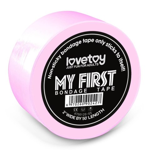 My First Non Sticky Bondage Tape Pink My First Non Sticky Bondage Tape Pink