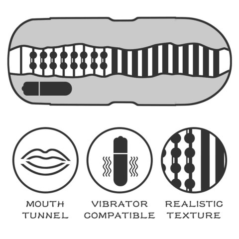 Sex In A Can Mouth Stamina Tunnel - Vibrating Sex In A Can Mouth Stamina Tunnel - Vibrating