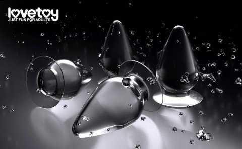 Flawless Clear Anal Plug 4.5''