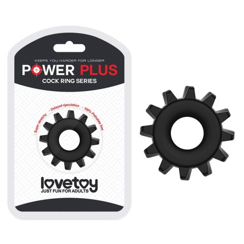 POWER PLUS Cockring Black POWER PLUS Cockring Black
