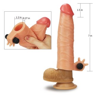 Add 1.5" Vibrating
Silicone Extender