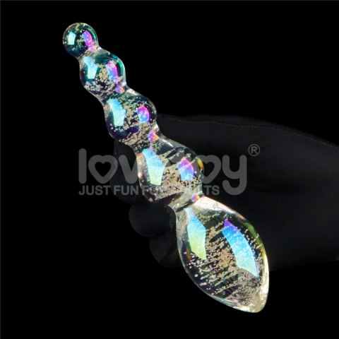 Glow-in-the-dark Twilight Gleam Glass Dildo Glow-in-the-dark Twilight Gleam Glass Dildo