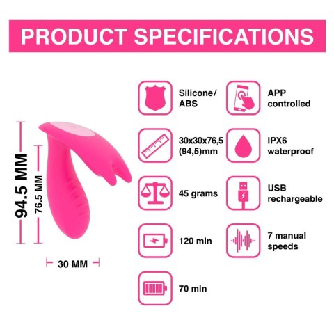 Magic Motion - Eidolon Smart Wearable Dual Motor Vibrator Magic Motion - Eidolon Smart Wearable Dual Motor Vibrator