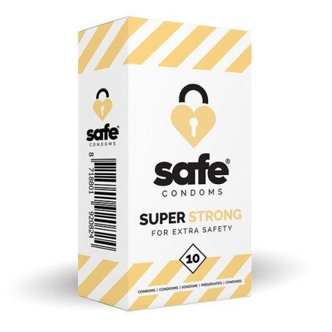 SAFE - Condoms Super Strong for Extra Safety (10 pcs) SAFE - Condoms Super Strong for Extra Safety (10 pcs)