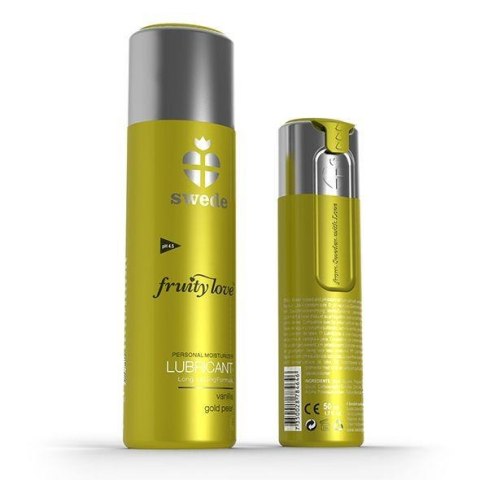 Swede - Fruity Love Lubricant Vanilla Gold Pear 50 ml Swede - Fruity Love Lubricant Vanilla Gold Pear 50 ml