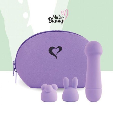 FeelzToys - Mister Bunny Massage Vibrator with 2 Caps Pink FeelzToys - Mister Bunny Massage Vibrator with 2 Caps Pink