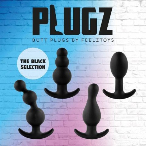 FeelzToys - Plugz Butt Plug Black Nr. 2 FeelzToys - Plugz Butt Plug Black Nr. 2