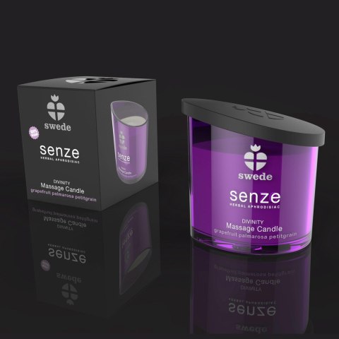 Swede - Senze Divinity Massage Candle Grapefruit Palmarosa Petitgrain Swede - Senze Divinity Massage Candle Grapefruit Palmarosa Petitgrain