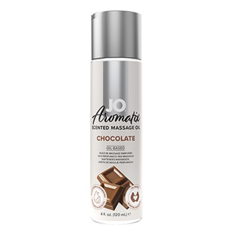 System JO - Aromatix Scented Massage Oil Chocolate 120 ml System JO - Aromatix Scented Massage Oil Chocolate 120 ml