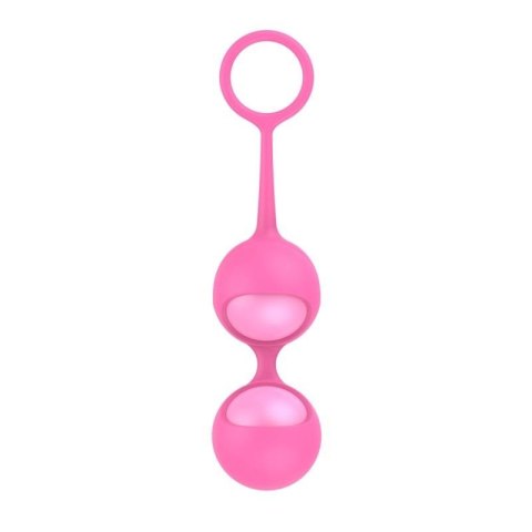 Kulki-Funballs Allison-Duo Kegel Balls Slicone Pink