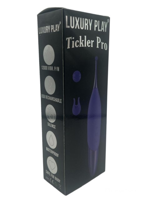 Luxury Play High Frequency Tickler Clitoris and G Spot Vibrator - Rechargeable Luxury Play High Frequency Tickler Clitoris and G Spot Vibrator - Rechargeable