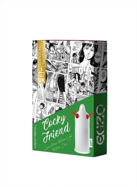 Prezerwatywy-Egzo Cocky Friend Prezerwatywy-Egzo Cocky Friend