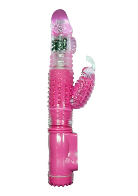 Wibrator-Królik, Wibracja/Rotacja/Góra-dół 36 funkcji Różowy Wibrator-Królik, Wibracja/Rotacja/Góra-dół 36 funkcji Różowy