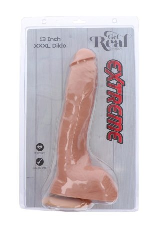 Extreme XXXL Dildo 13 Inch Light skin tone