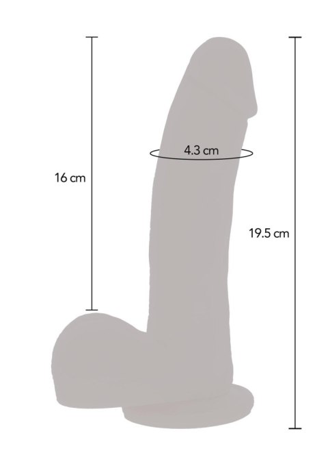 Magnetic Pulse Trusting Dildo Light skin tone