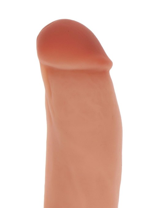 Silicone Dildo 7 inch w Balls Light skin tone Silicone Dildo 7 inch w Balls Light skin tone