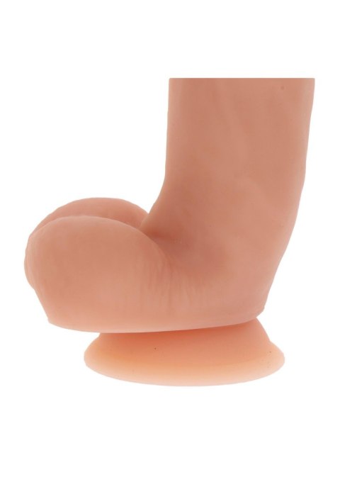 Silicone Dildo 7 inch w Balls Light skin tone Silicone Dildo 7 inch w Balls Light skin tone