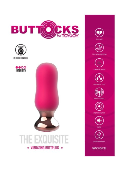 The Exquisite Buttplug Fuchsia The Exquisite Buttplug Fuchsia