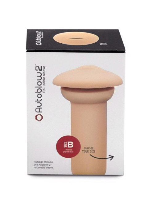 Autoblow 2+ Mouth Sleeve B Light skin tone Autoblow 2+ Mouth Sleeve B Light skin tone