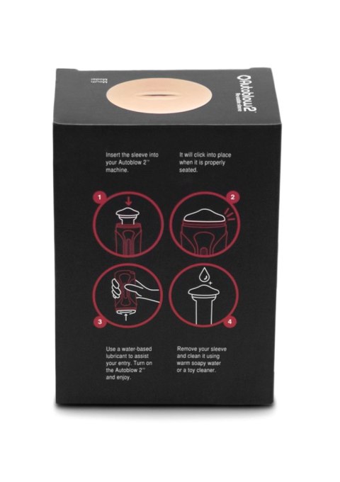 Autoblow 2+ Mouth Sleeve C Light skin tone Autoblow 2+ Mouth Sleeve C Light skin tone