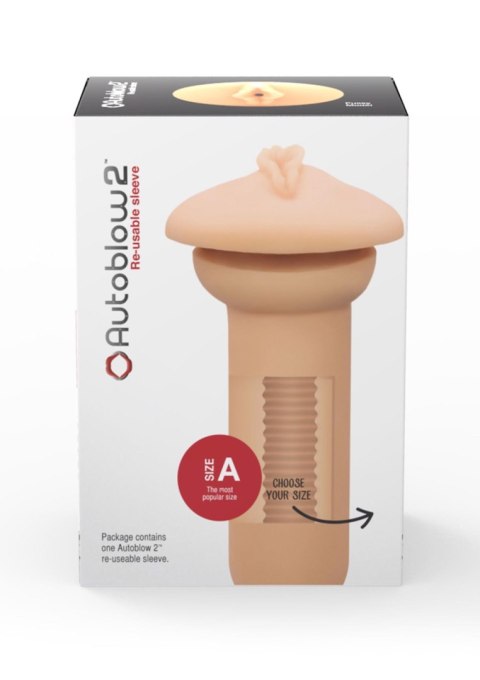 Autoblow 2+ Vagina Sleeve A Light skin tone Autoblow 2+ Vagina Sleeve A Light skin tone