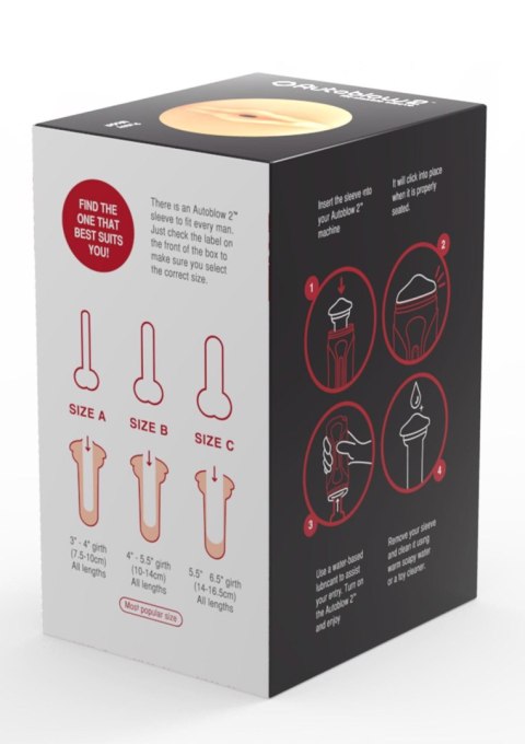 Autoblow 2+ Vagina Sleeve A Light skin tone Autoblow 2+ Vagina Sleeve A Light skin tone
