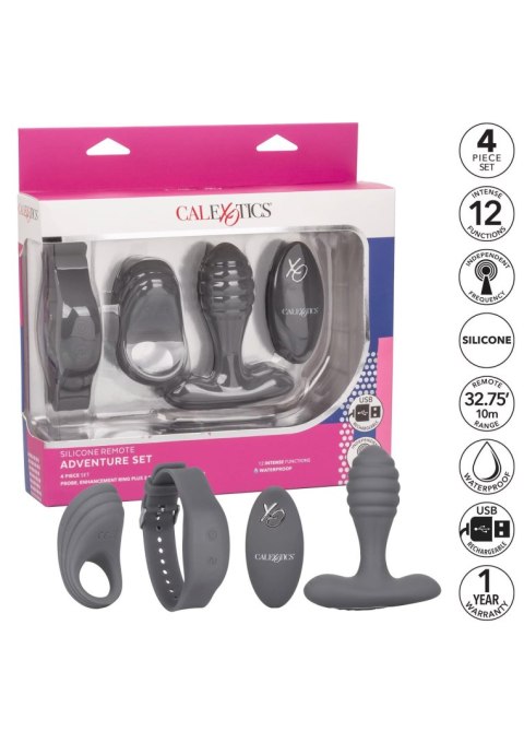 Silicone Remote Adventure Set Grey