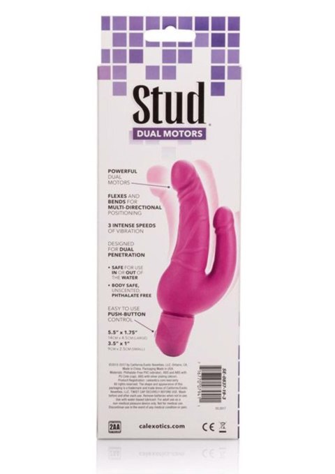 Bendie Stud Over & Under Pink Bendie Stud Over & Under Pink