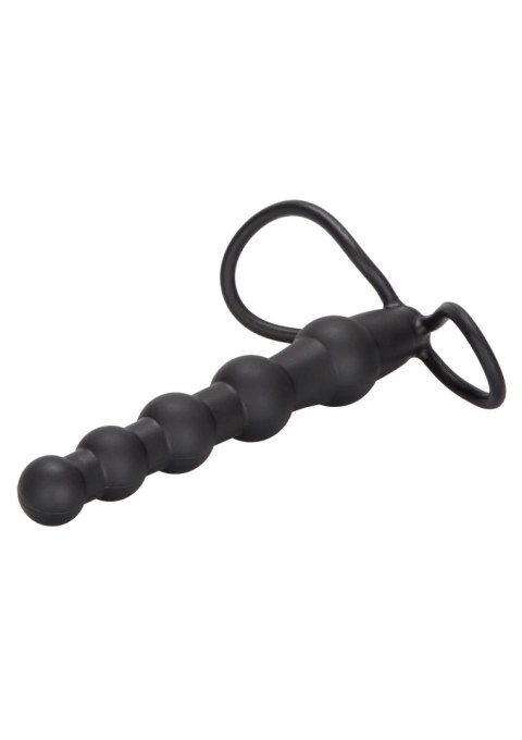 Silicone Beaded Double Rider Black Silicone Beaded Double Rider Black