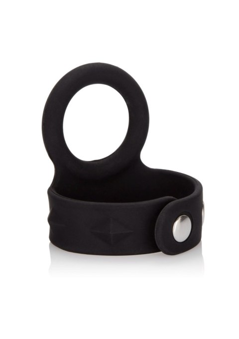 3-Snap Scrotum Ring - Large Black 3-Snap Scrotum Ring - Large Black
