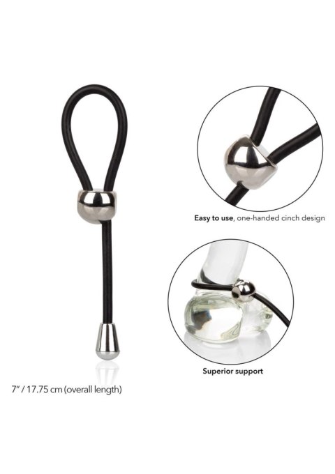 E-Z Cinch Silicone Lasso Black E-Z Cinch Silicone Lasso Black