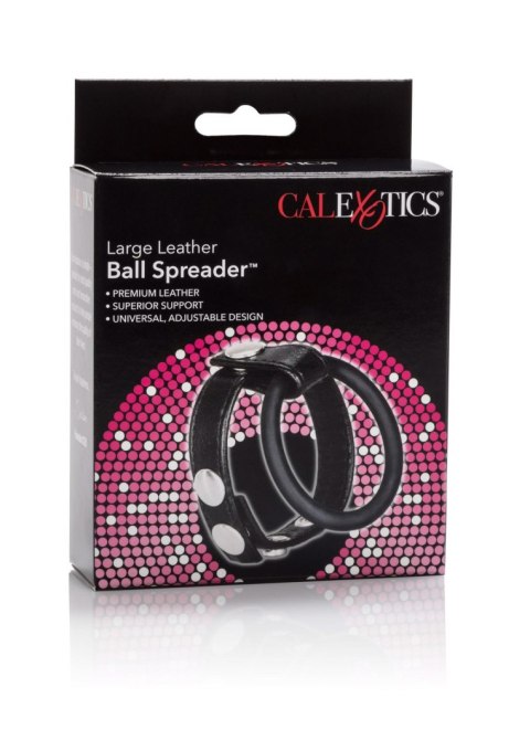 Large Leather Ball Spreader Black Large Leather Ball Spreader Black