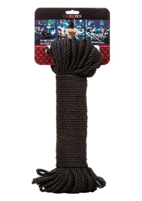 Scandal BDSM Rope 50M Black Scandal BDSM Rope 50M Black