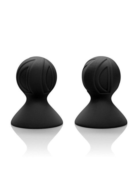 Silicone Pro Nipple Suckers Black Silicone Pro Nipple Suckers Black