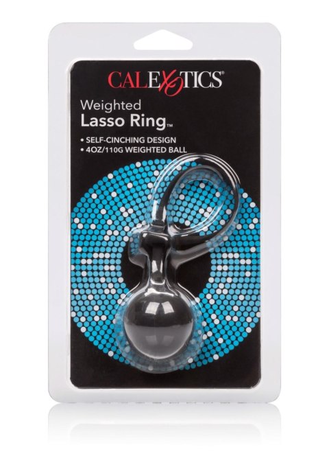 Weighted Lasso Ring Black Weighted Lasso Ring Black