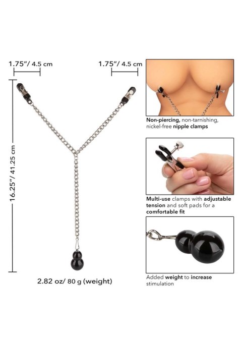 Weighted Nipple Clamps Metal Weighted Nipple Clamps Metal